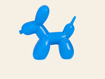 Bitten Balloon Dog Light Blue