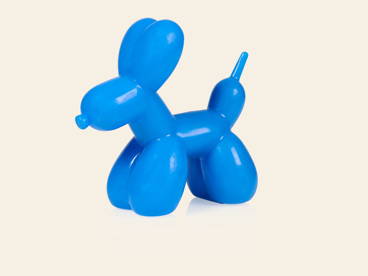 Bitten Balloon Dog Light Blue
