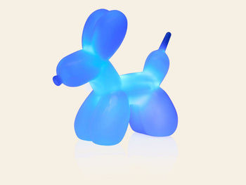 Bitten Balloon Dog Light Blue