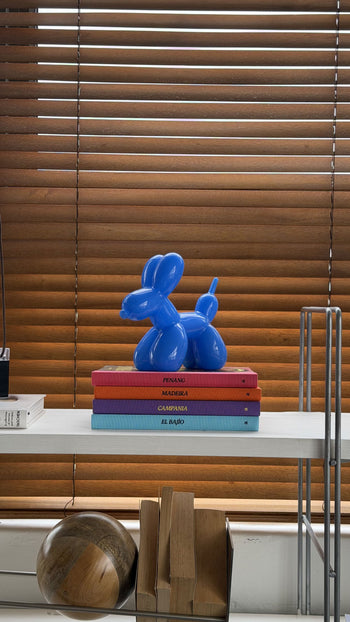 Bitten Balloon Dog Light Blue