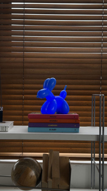 Bitten Balloon Dog Light Blue
