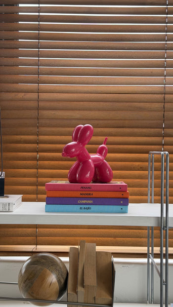 Bitten Balloon Dog Light Red