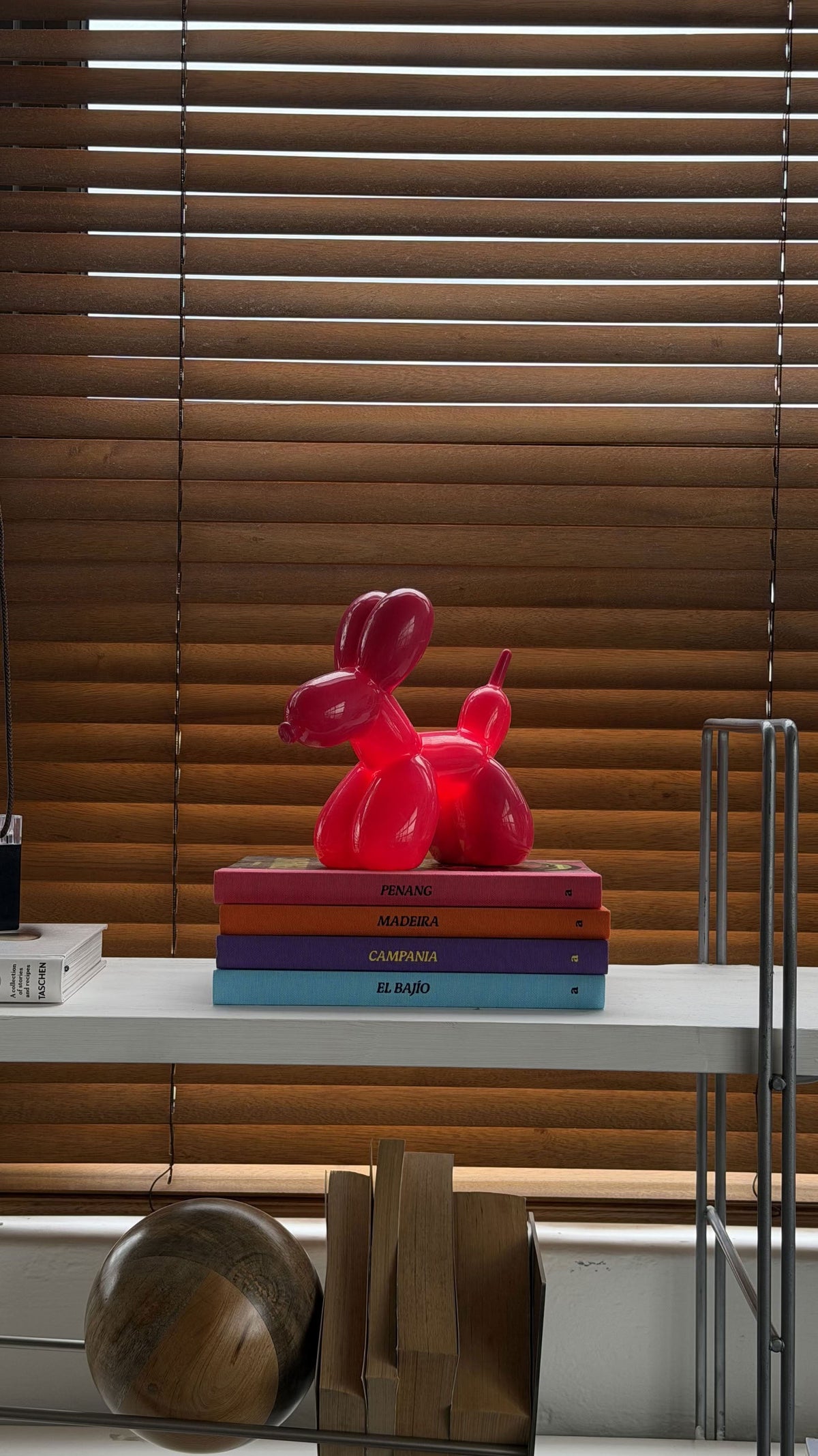 Bitten Balloon Dog Light Red