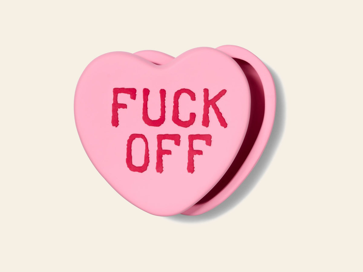 Bitten Fuck Off Sweet Heart Candy Box