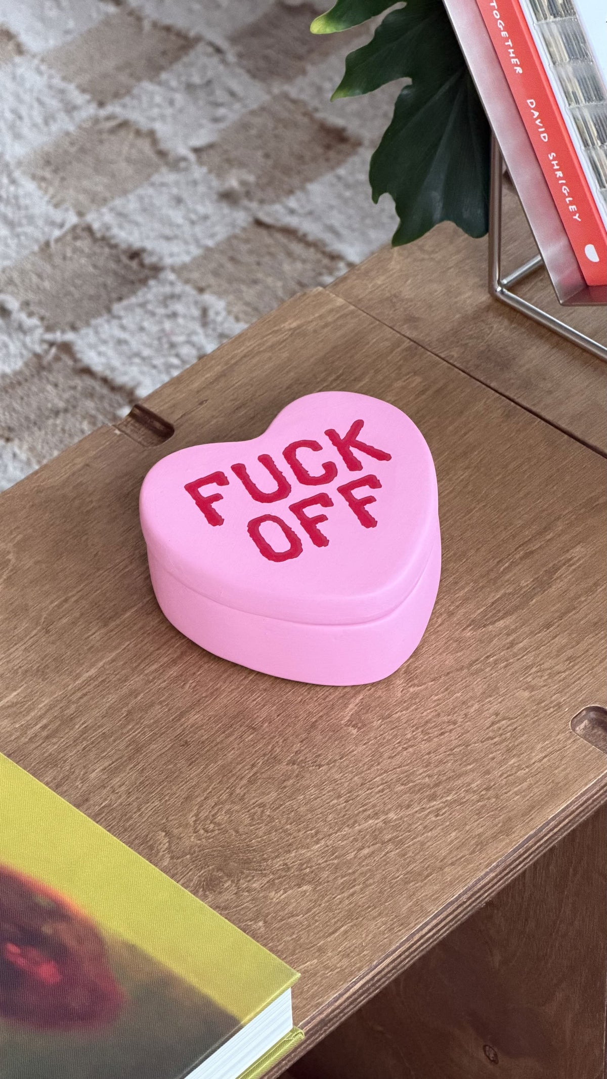 Bitten Fuck Off Sweet Heart Candy Box
