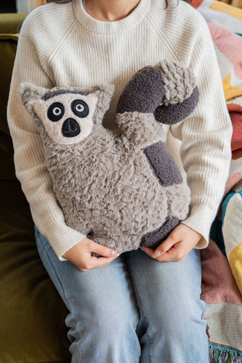 Bitten Huggable Lemur Pillow