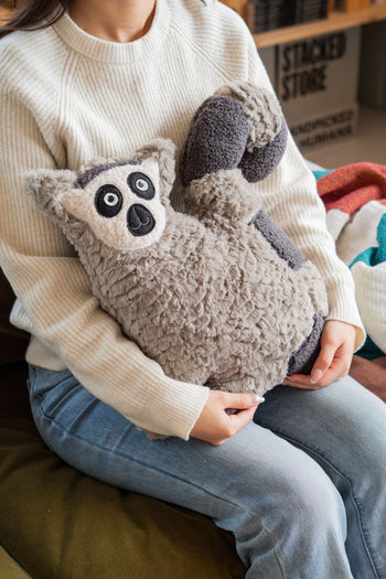 Bitten Huggable Lemur Pillow