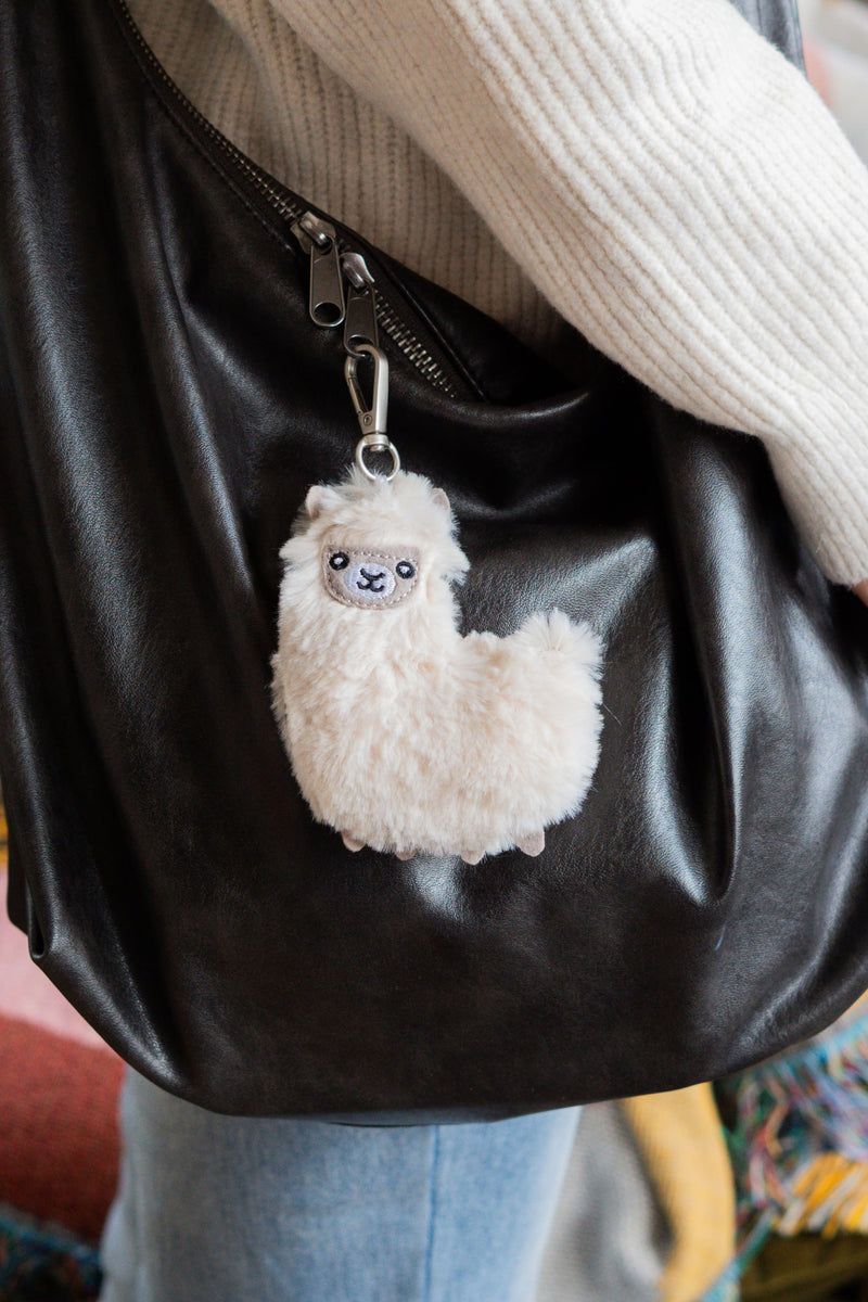 Bitten Keyfriend Fluffy Llama
