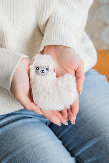 Bitten Keyfriend Fluffy Llama