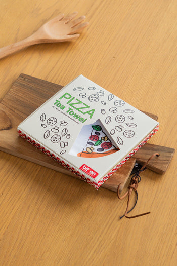 Bitten Pizza Tea Towel