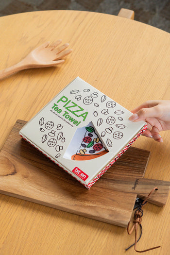 Bitten Pizza Tea Towel