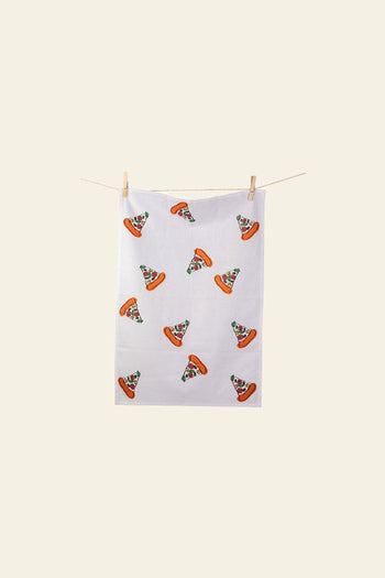 Bitten Pizza Tea Towel
