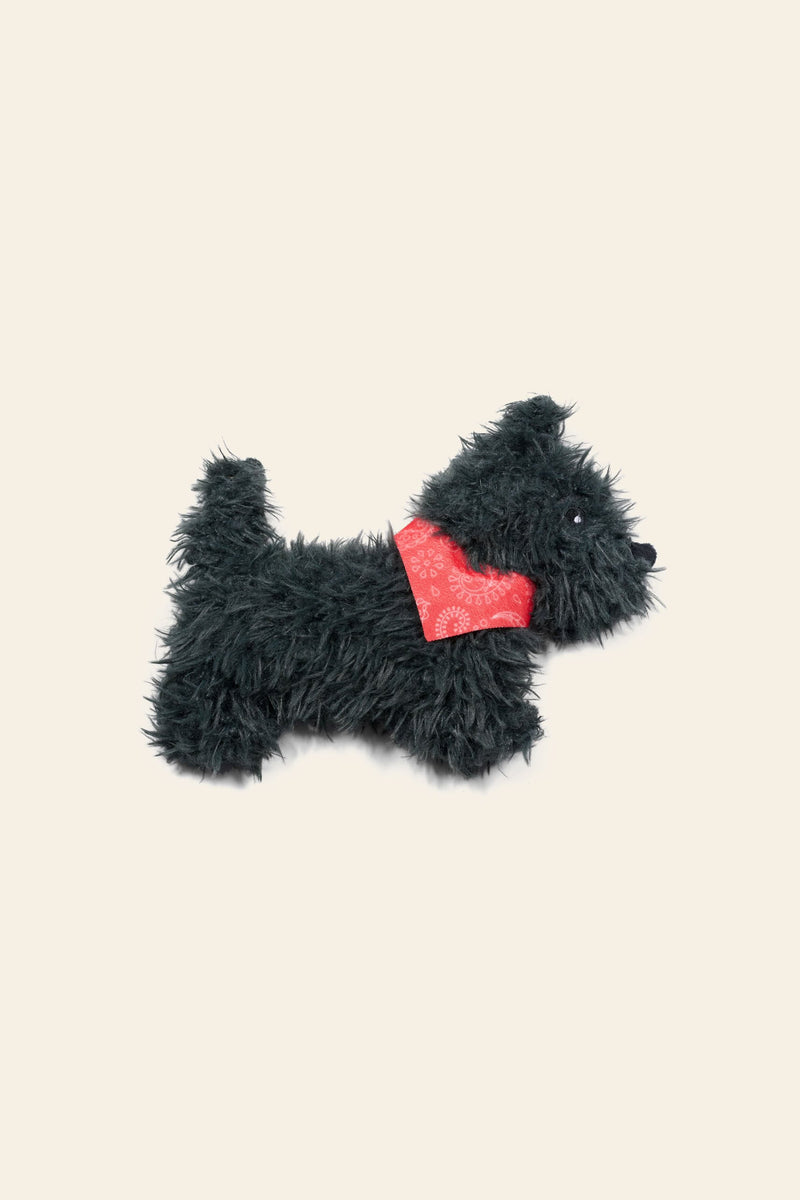 Bitten Pocket Pal Fluffy Scottie Dog