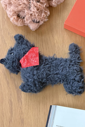 Bitten Pocket Pal Fluffy Scottie Dog