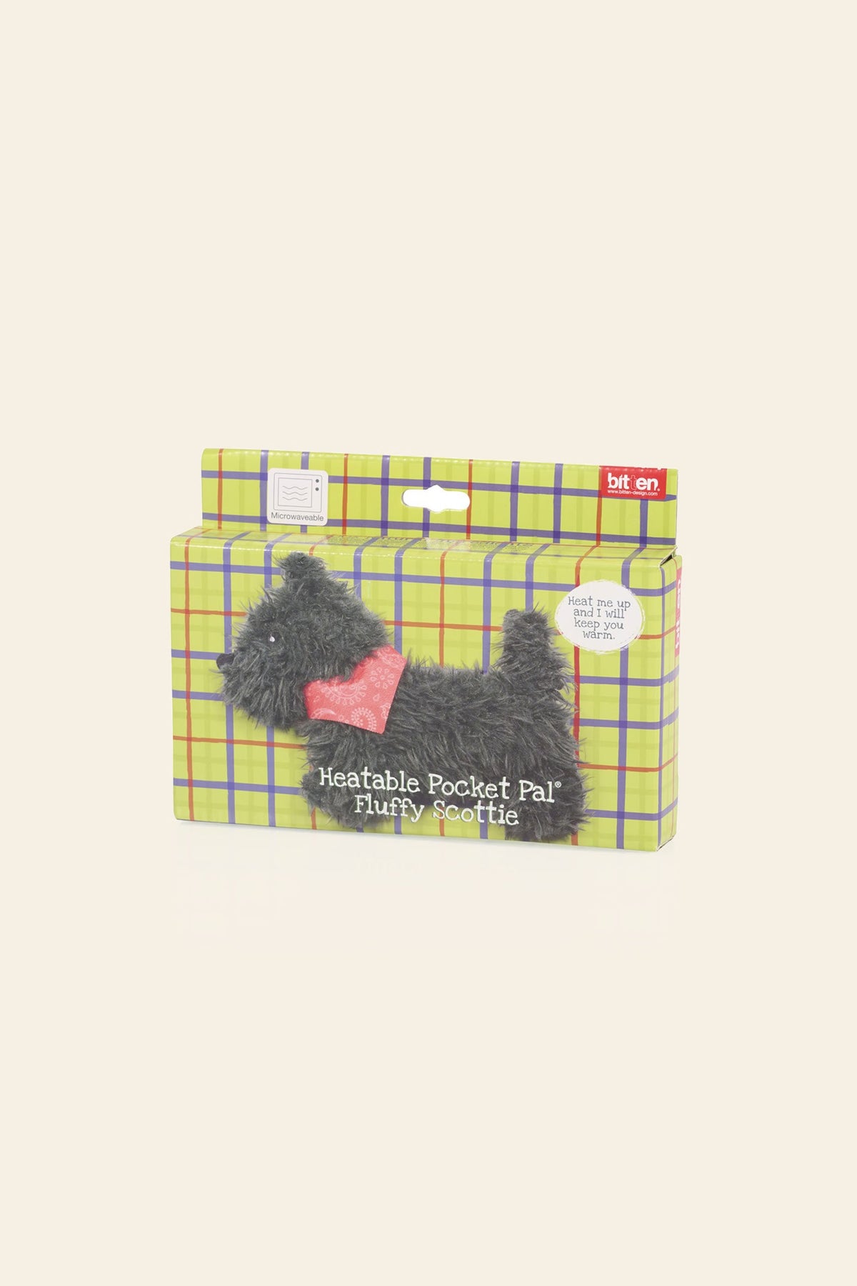Bitten Pocket Pal Fluffy Scottie Dog