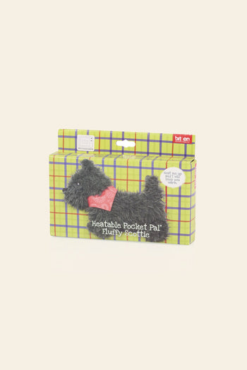 Bitten Pocket Pal Fluffy Scottie Dog