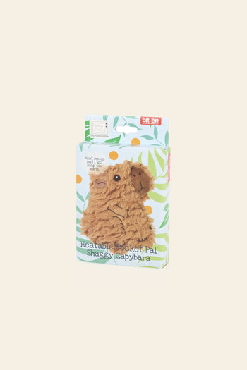 Bitten Pocket Pal Shaggy Capybara