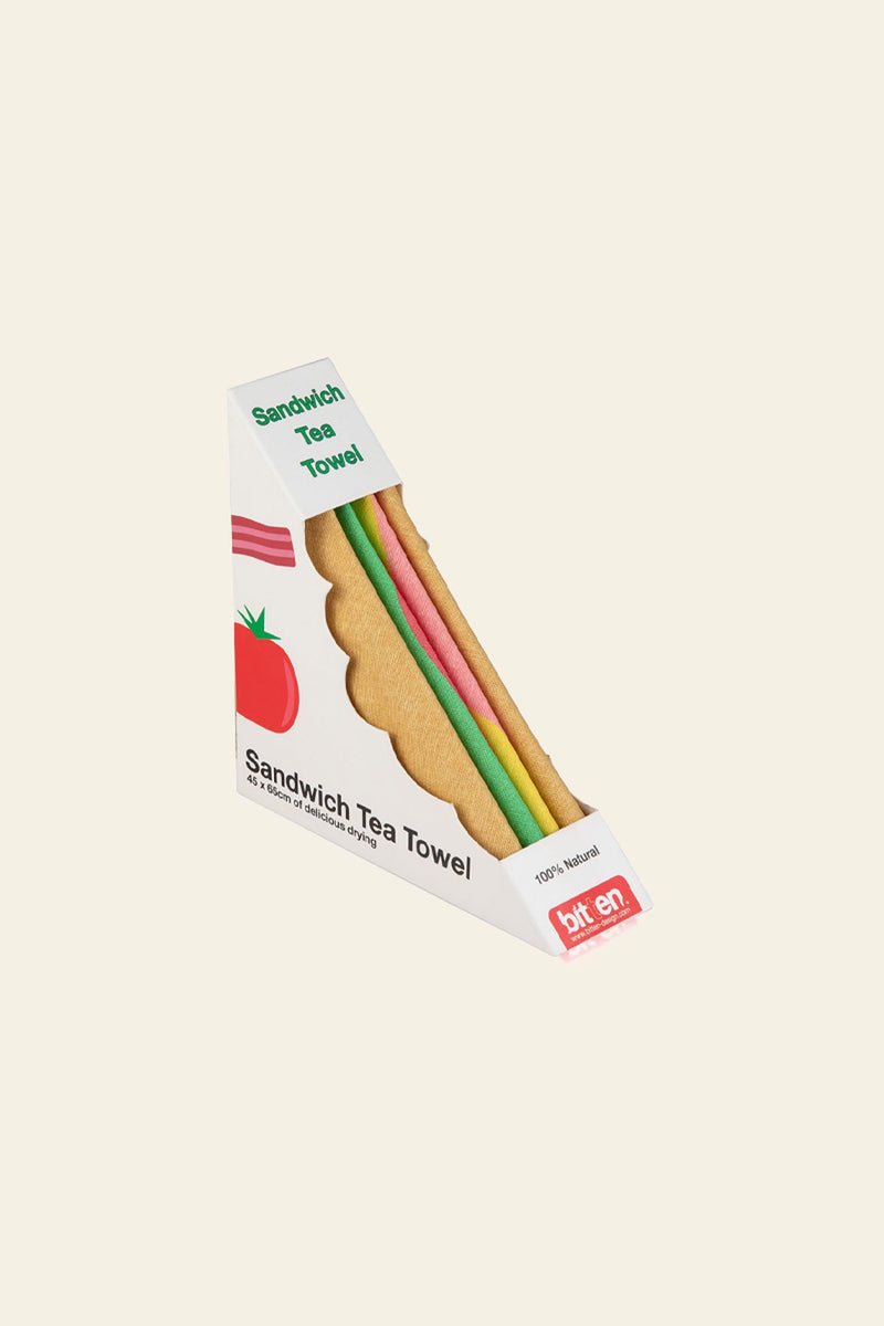 Bitten Sandwich Tea Towel