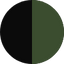 Black/Dark Olive