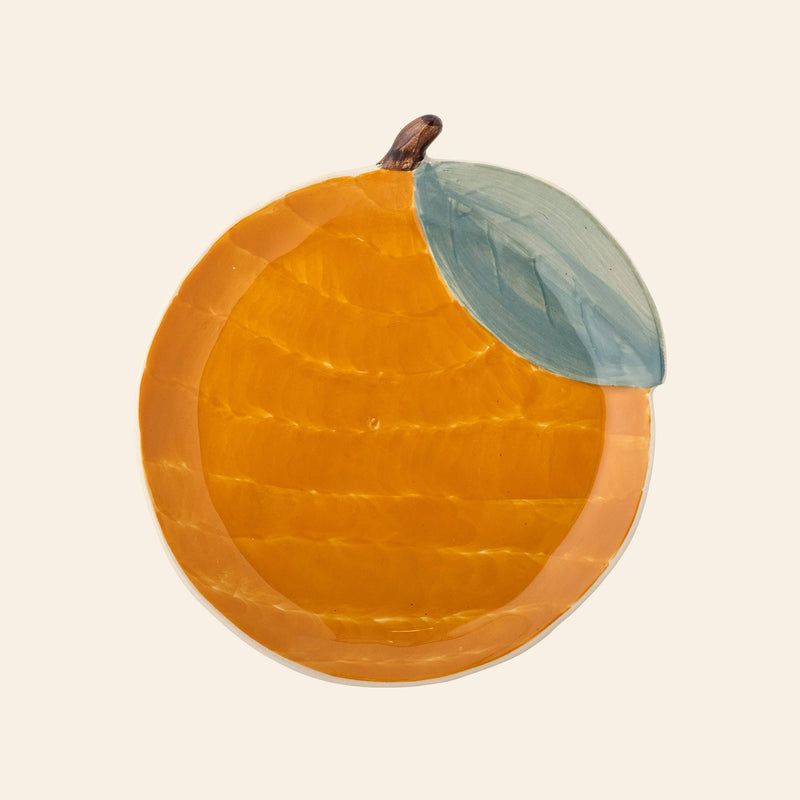 Bloomingville Agnes Plate - Orange