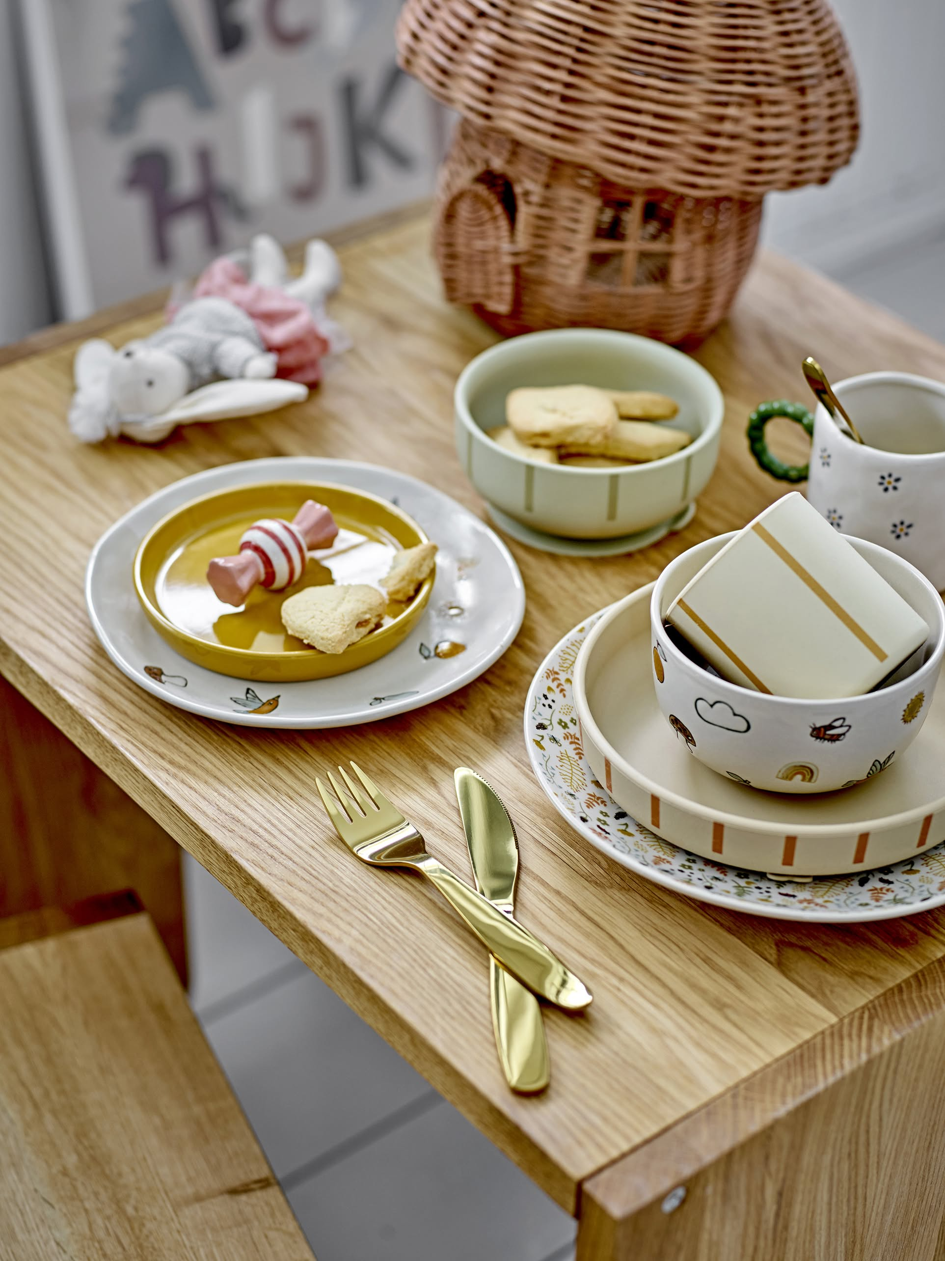 Bloomingville Agnes Tableware Set White