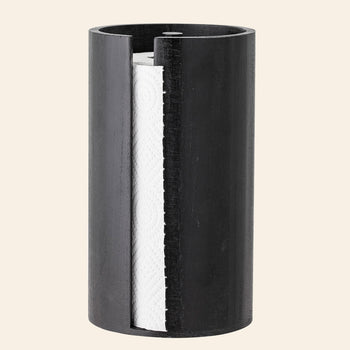 Bloomingville Celian Kitchen Paper Stand Black