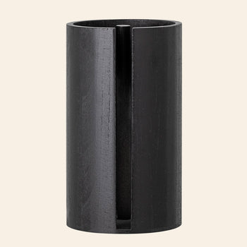 Bloomingville Celian Kitchen Paper Stand Black