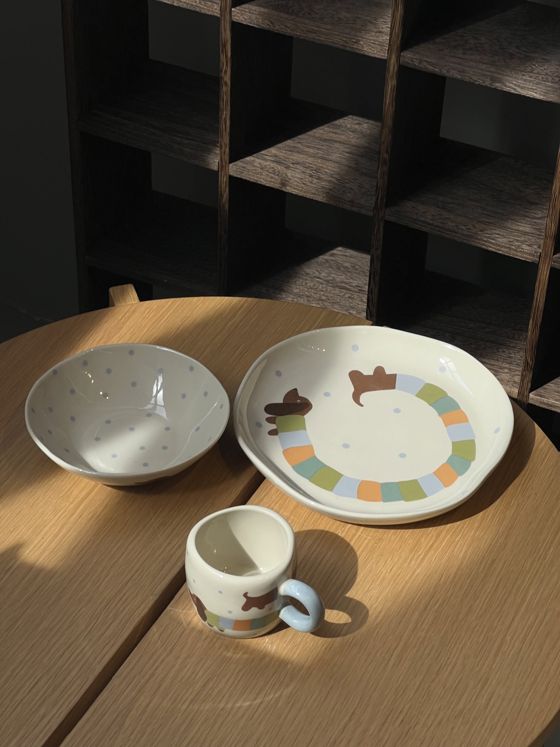 Bloomingville Charlie Tableware Set