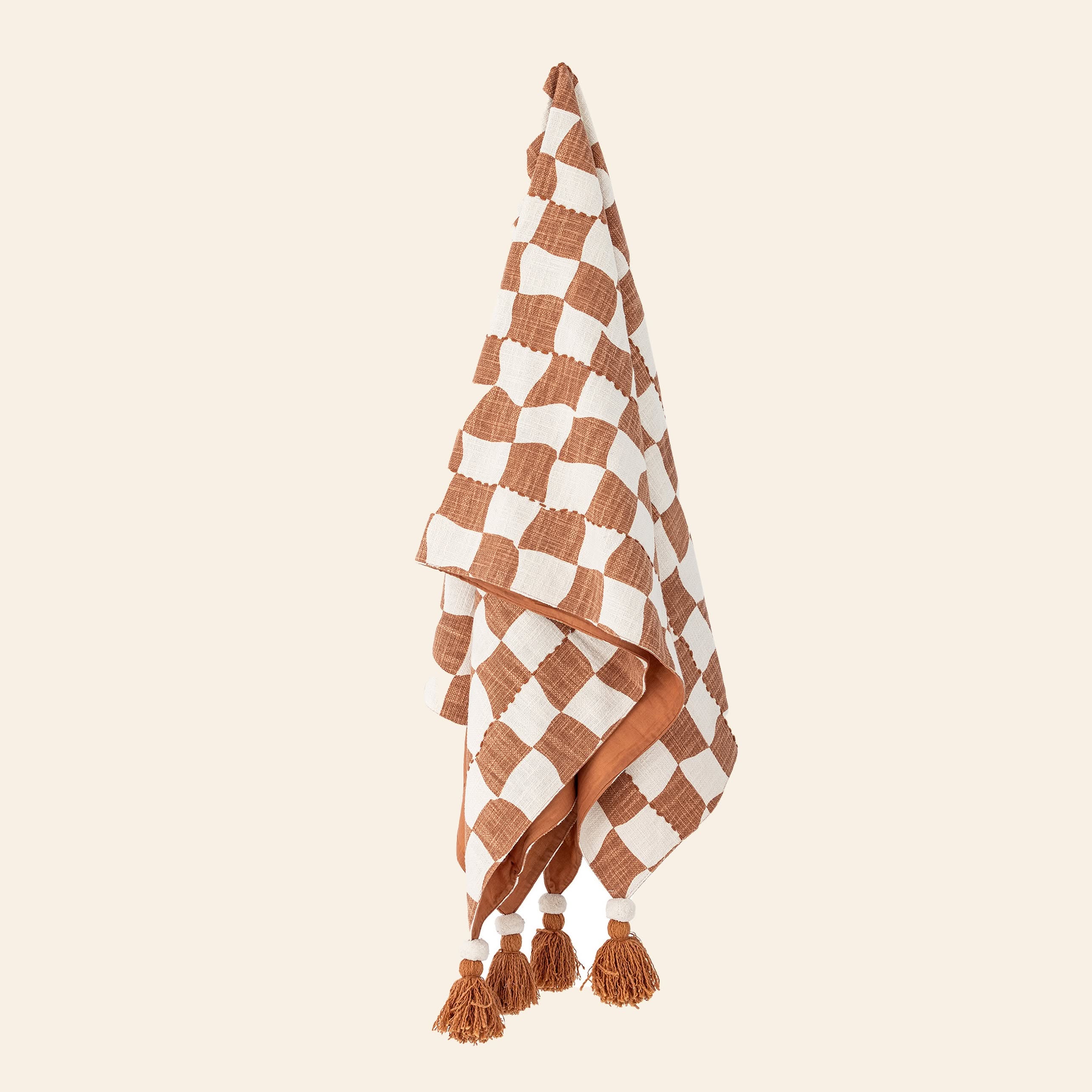 Bloomingville Chola Throw - Brown