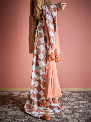 Bloomingville Chola Throw Brown