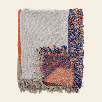 Bloomingville Clarita Throw Orange