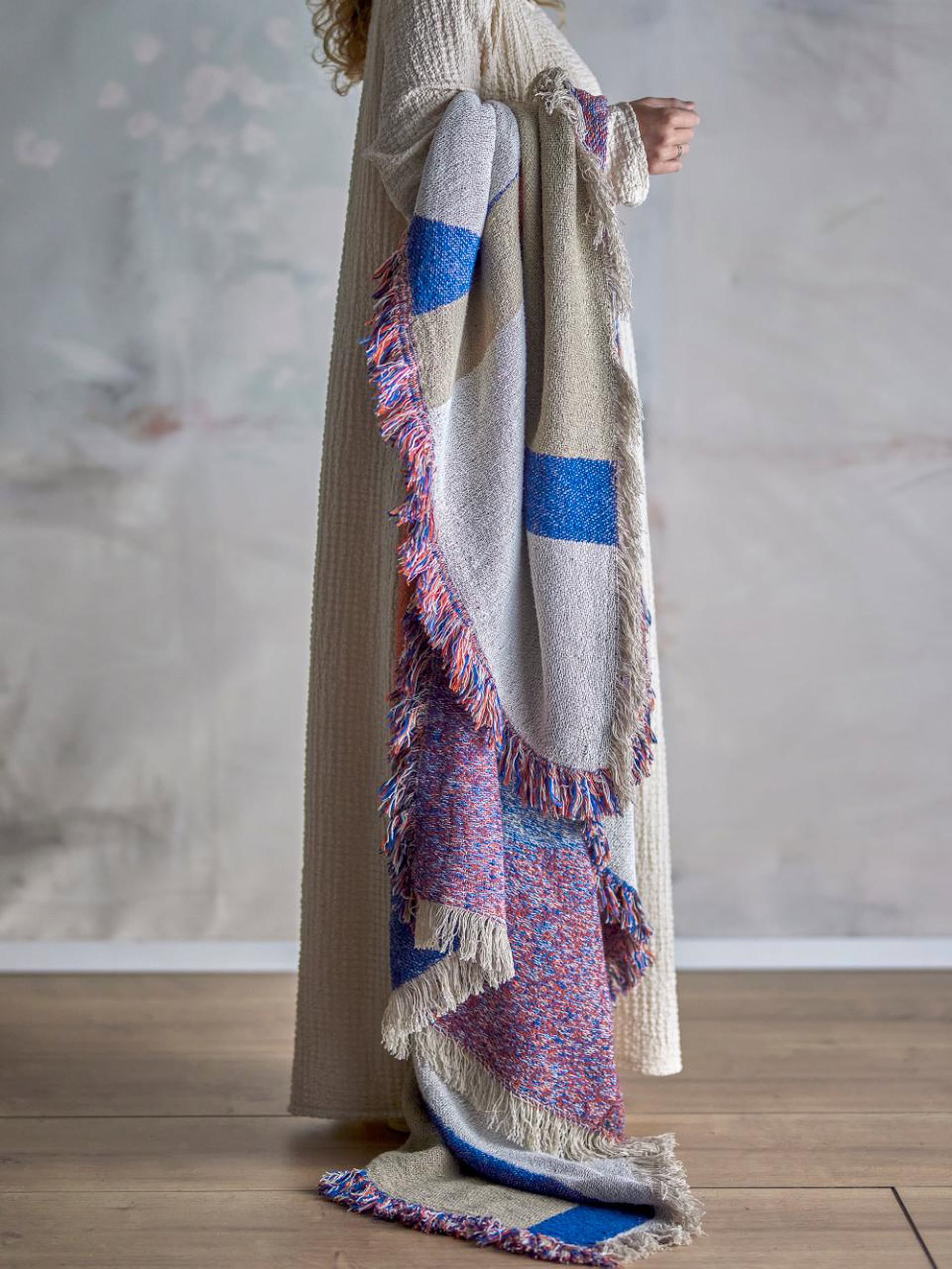 Bloomingville Clarita Throw Orange