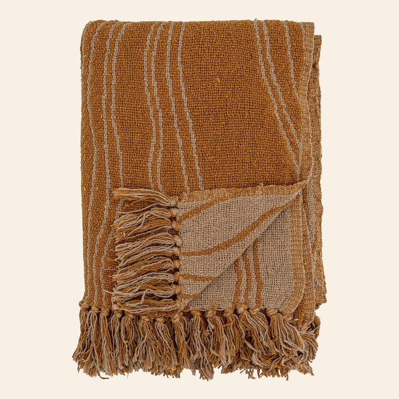 Bloomingville Ginna Throw - Brown