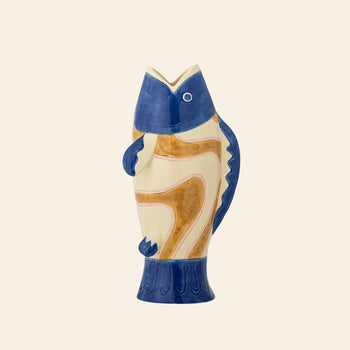 Bloomingville Irving Vase Blue