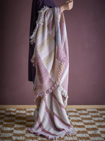 Bloomingville Lane Throw Multicolour