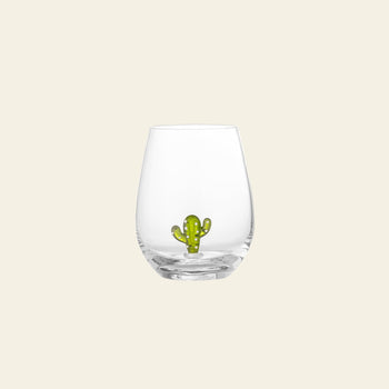 Bloomingville Misa Drinking Glass Cactus