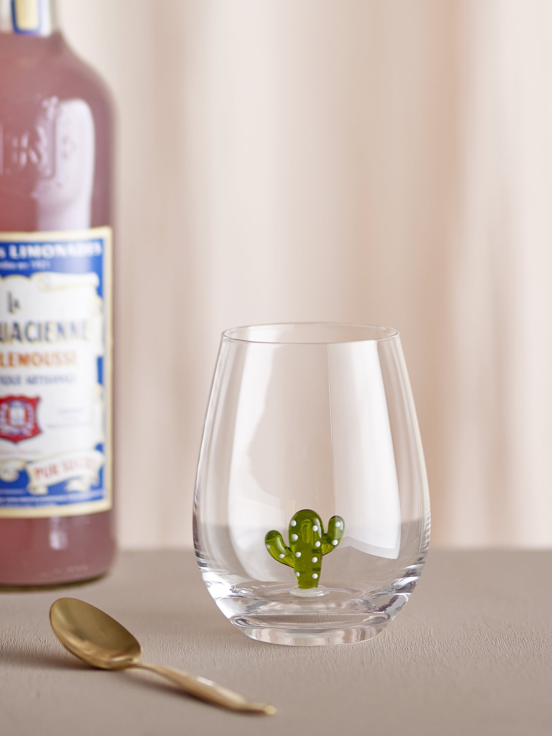 Bloomingville Misa Drinking Glass Cactus