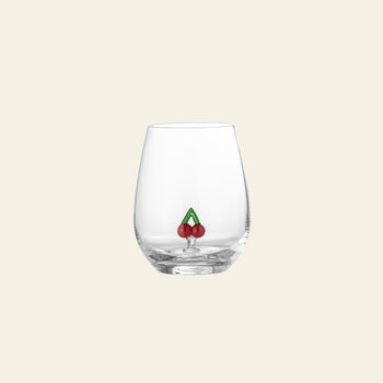 Bloomingville Misa Drinking Glass Cherry