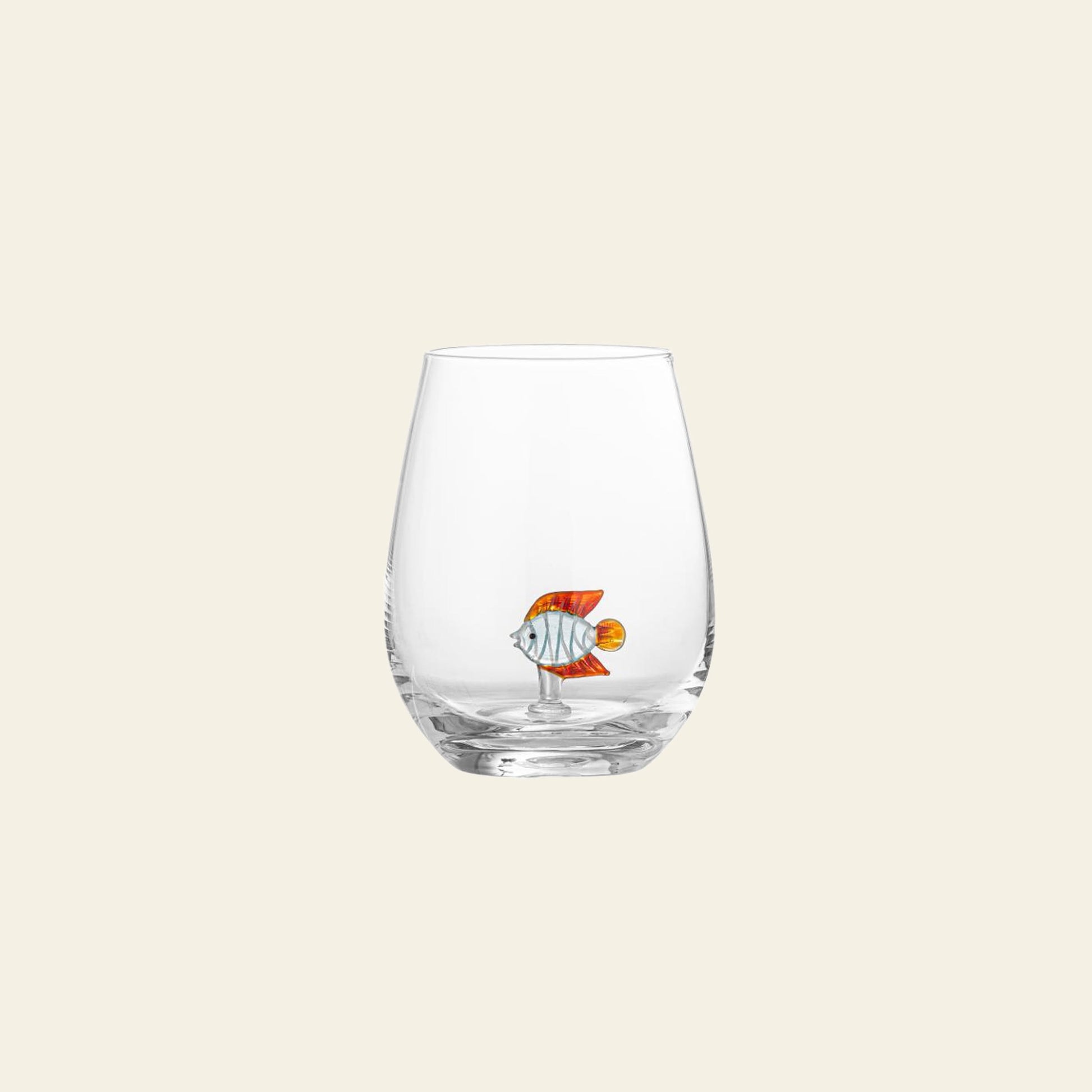 Bloomingville Misa Drinking Glass Fish