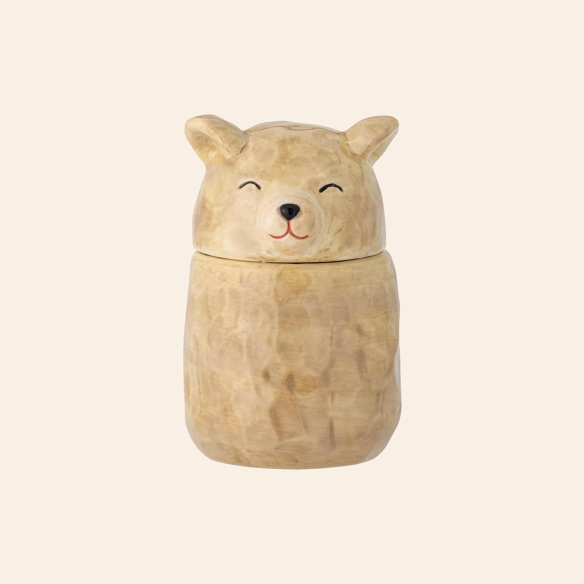 Bloomingville Puk Jar Brown