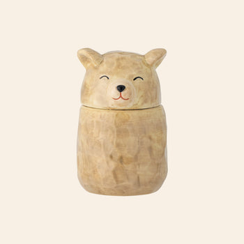 Bloomingville Puk Jar Brown