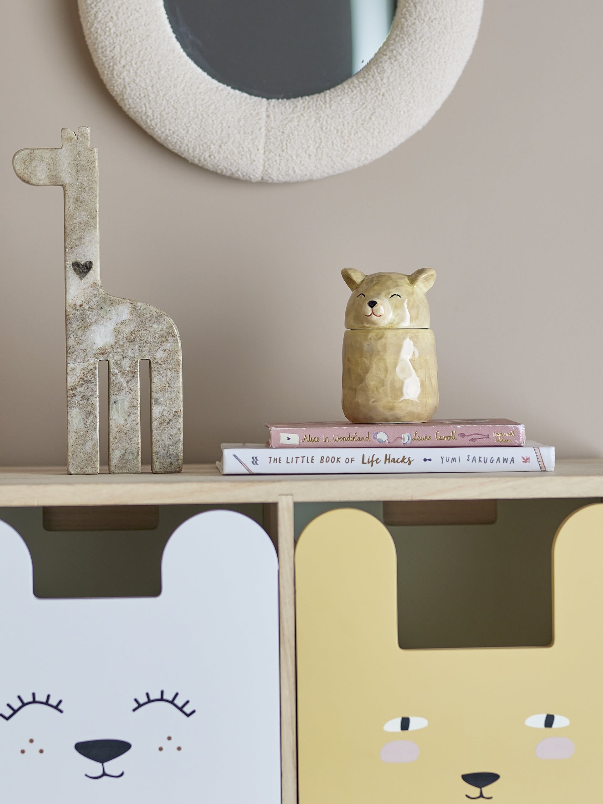 Bloomingville Puk Jar Brown