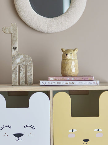 Bloomingville Puk Jar Brown