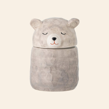 Bloomingville Puk Jar Grey