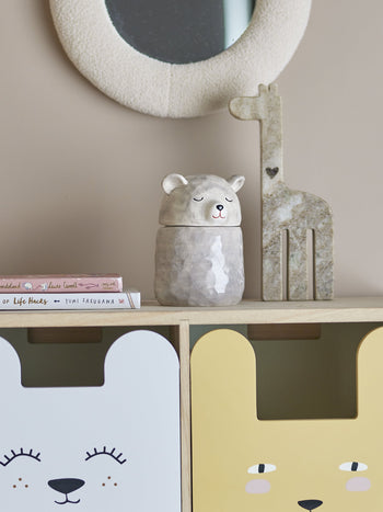 Bloomingville Puk Jar Grey