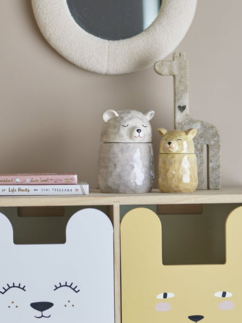 Bloomingville Puk Jar Grey