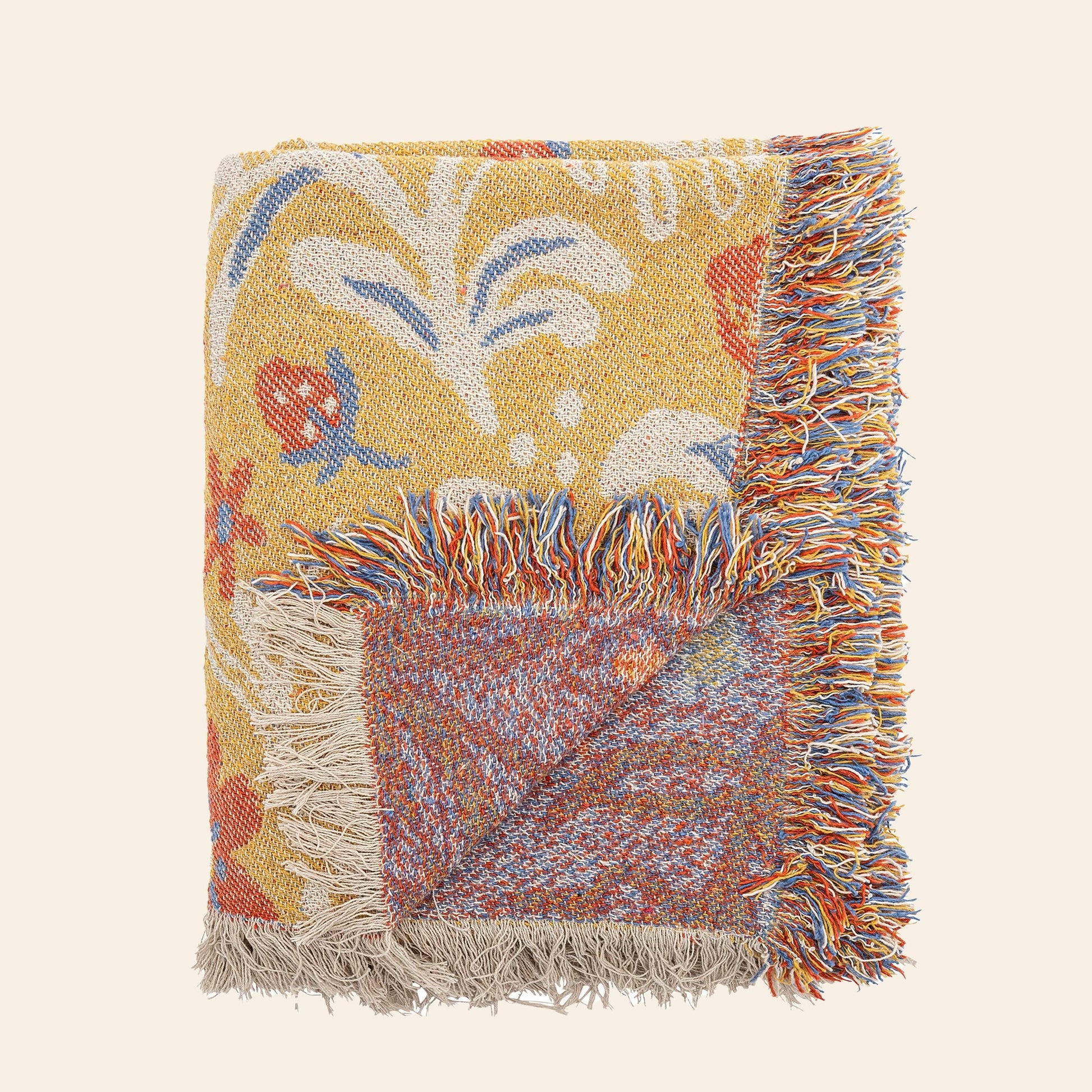 Bloomingville Reims Throw Multicolour