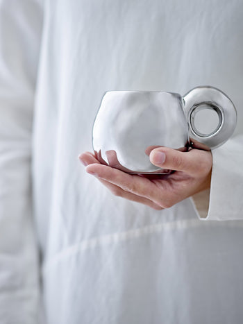 Bloomingville Shine Cup Silver