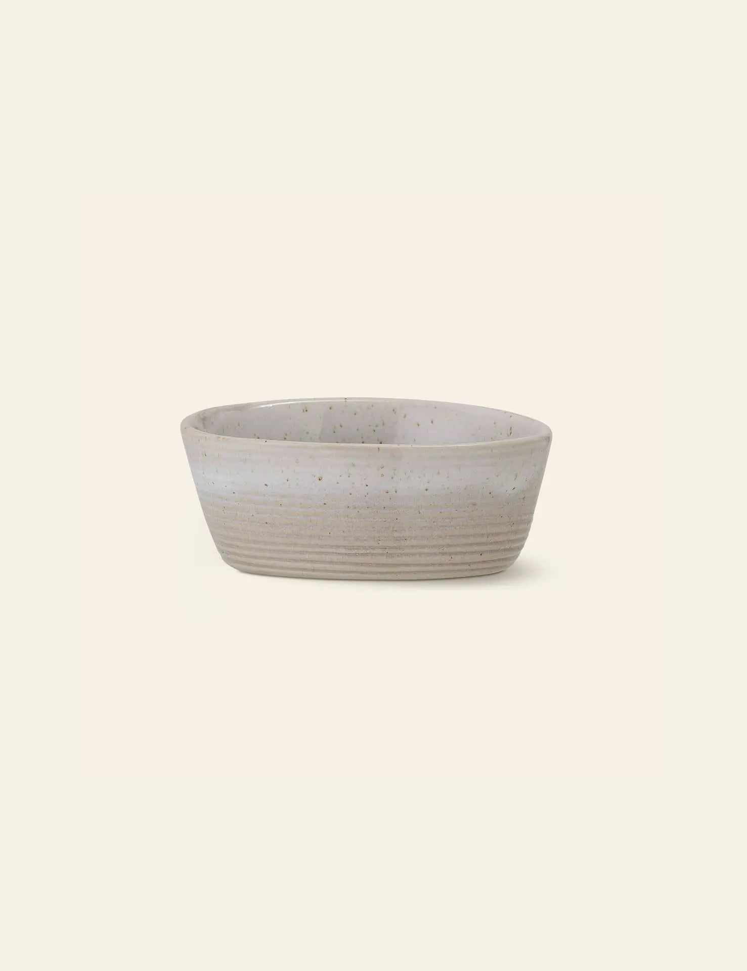 Bloomingville Taupe Snack Bowl Grey