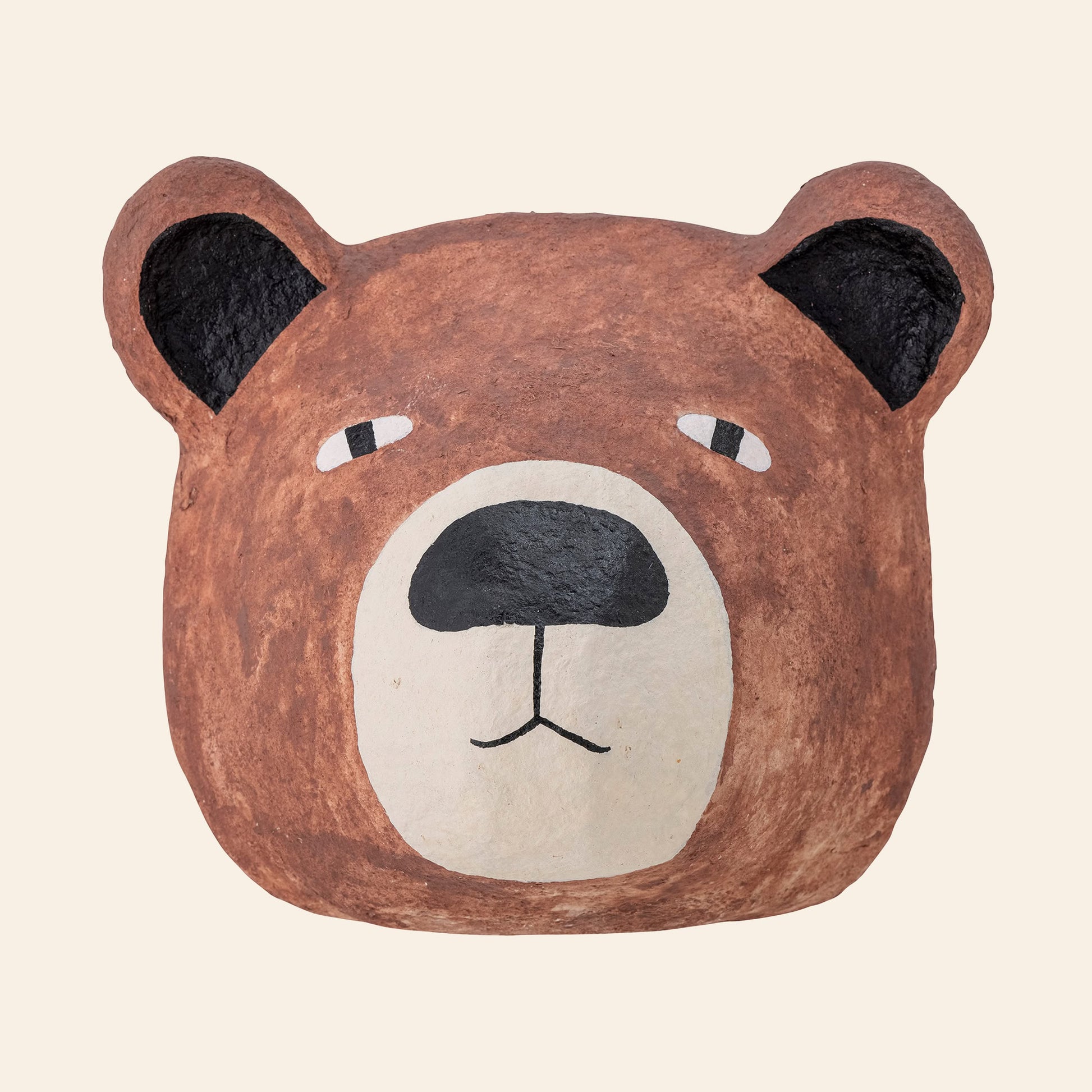 Bloomingville Teda Paper Mache Wall Decor Brown